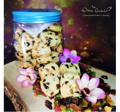 Vanilla & Mixed Fruit Cookies