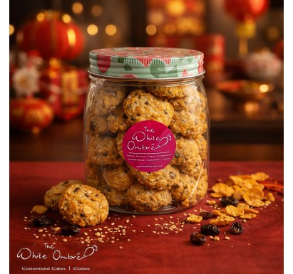 Raisin Sesame & Cornflakes Cookies