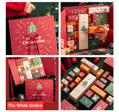 Christmas Advent Calendar Treat Box