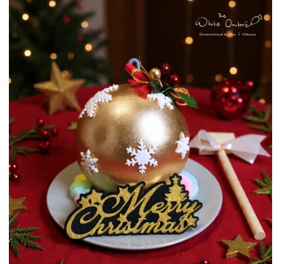 Limited Edition Gold/Silver Christmas Smash Baubles