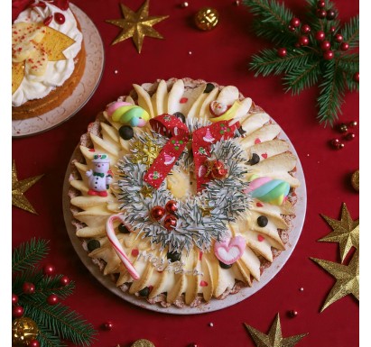 Red Velvet Lemon Meringue Tart