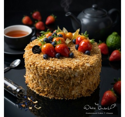 Earl Grey Strawberry Shortcake