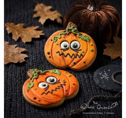 Halloween Pumpkin Cookie