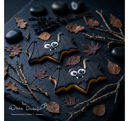 Halloween Bat Cookie